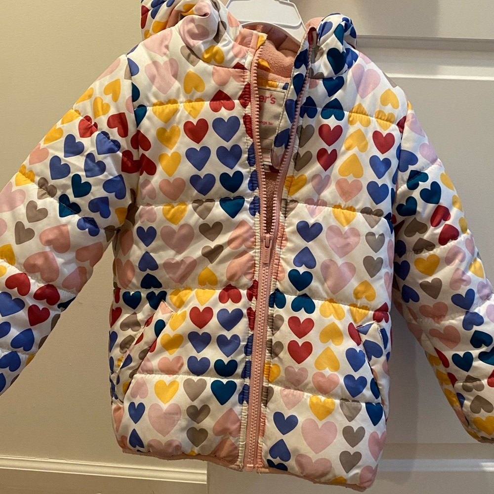 Girls size 5/6 jacket. Fleece lines. Great condition